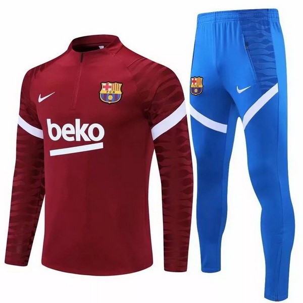 Chandal Barcelona 2021-2022 Rojo Azul Blanco